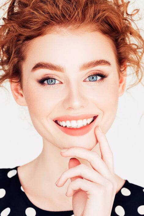 Beautiful woman stock image