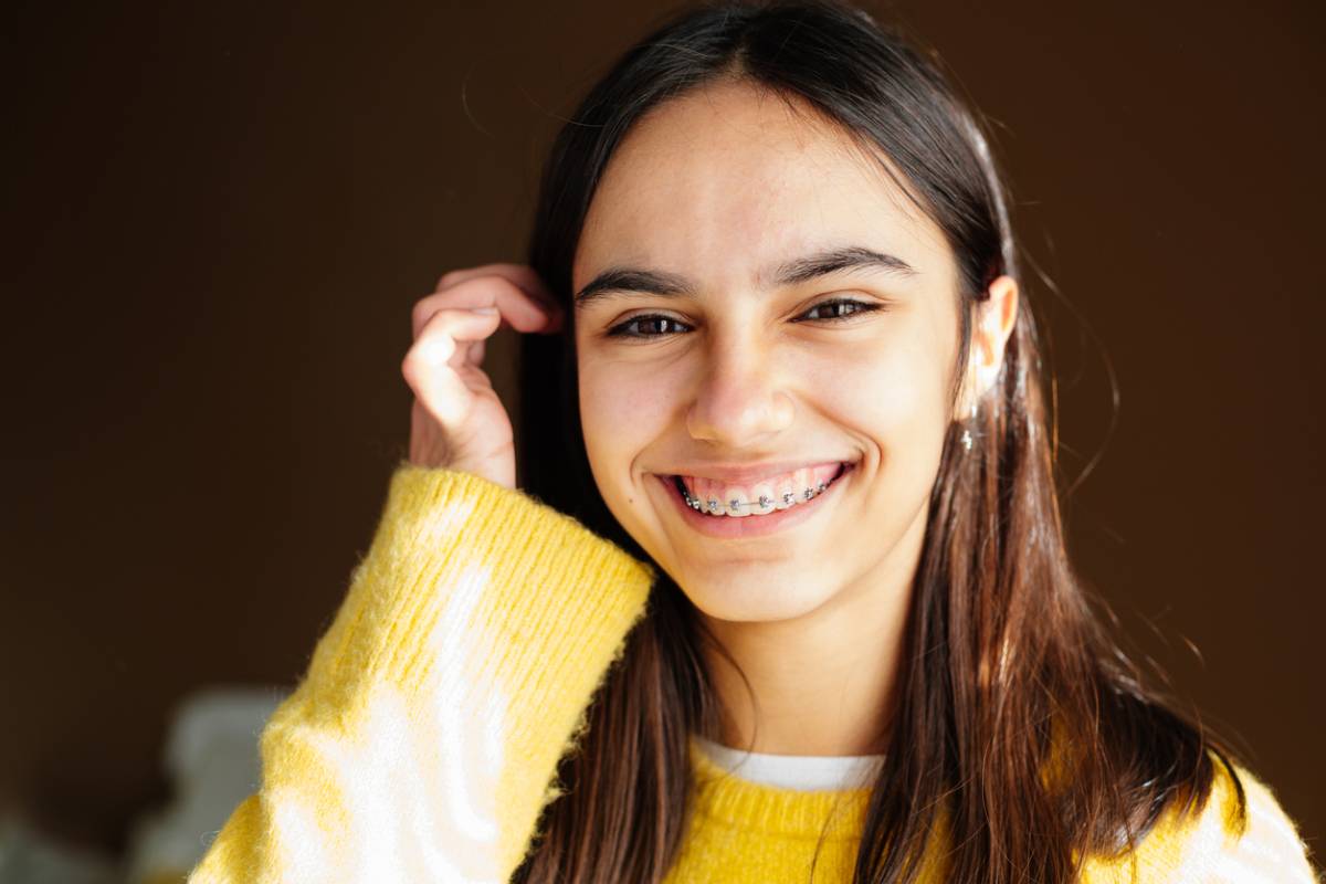 concept of tips for your first week of braces